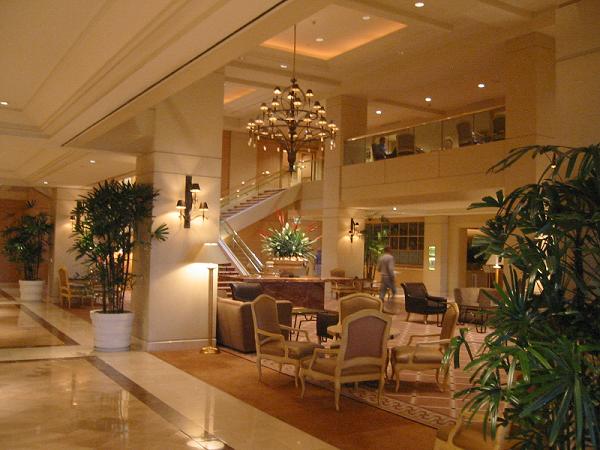 LAX Hilton Lobby