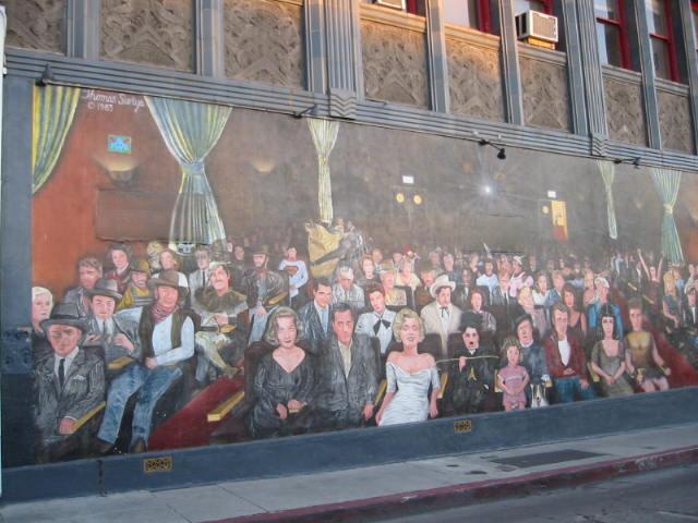 ハリウッドの壁画