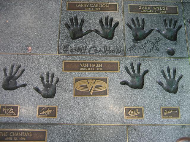 Van Halenの手形