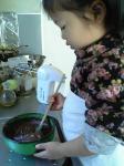 手作りチョコレートケーキ