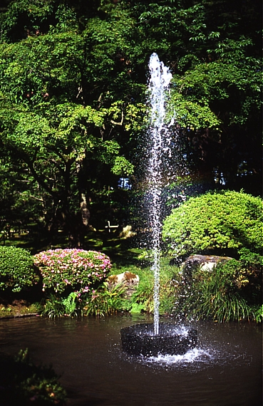 日本初の噴水